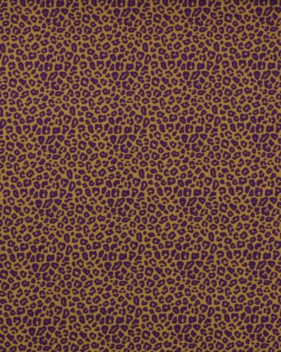 Olivengrøn med mørkelilla mønster - Jersey