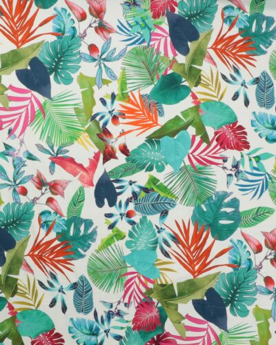 Blade i friske farver - Bomuld/polyester