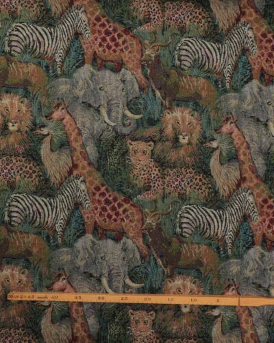 Alternative view of Vilde dyr - Gobelin i bomuld/polyester