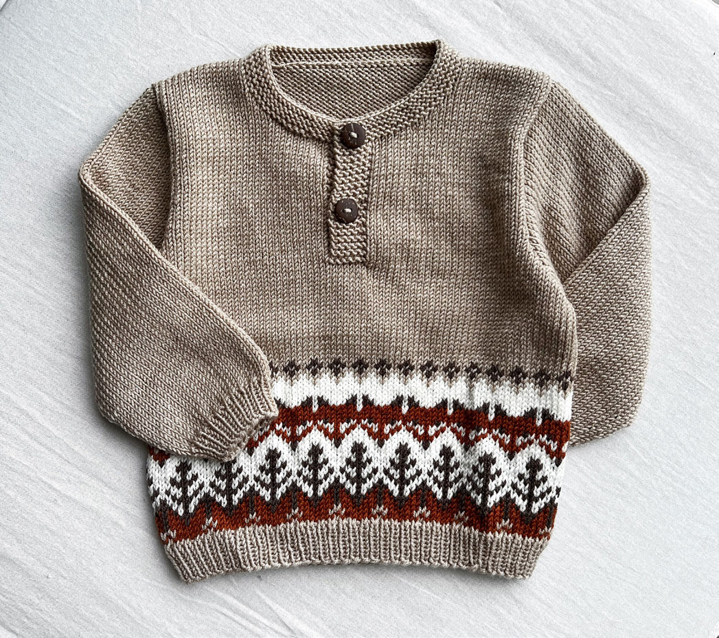 Loke bluse model 2750 - str. 0-3 år 4 Loke bluse model 2750 - str. 0-3 år - Billede 2