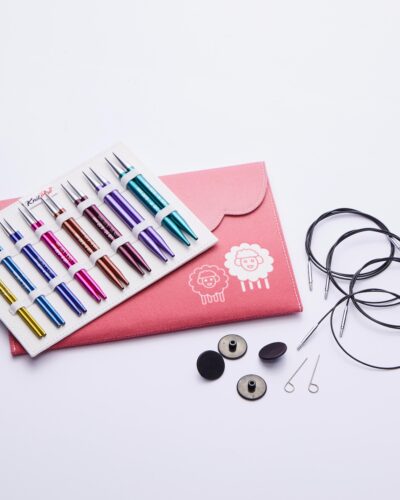 Alternative view of Knitpro zing deluxe sæt kabelpinde+swivel