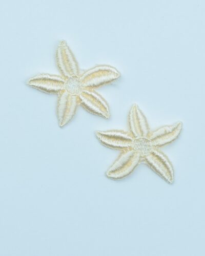 To lysegule blomster, ca. 4 cm - Symærke