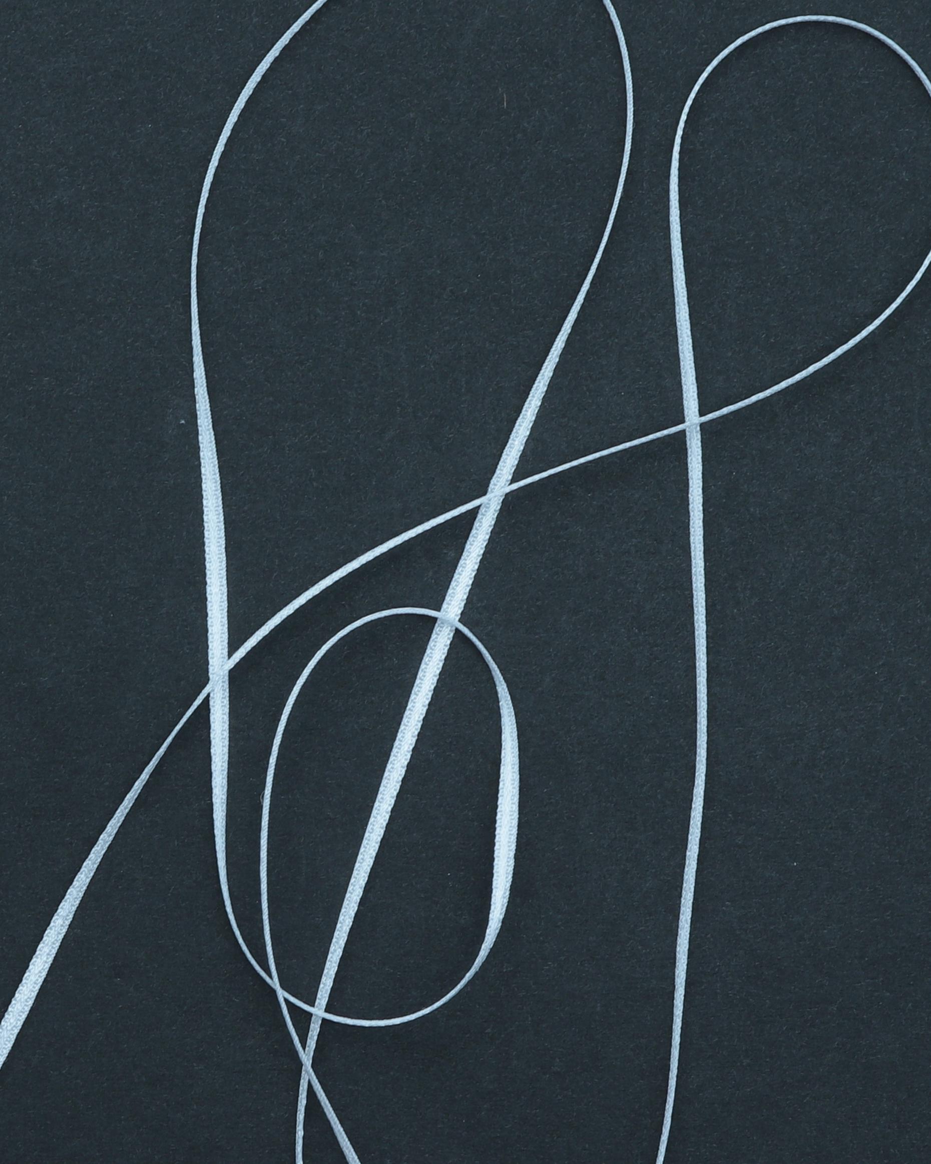 Satinbånd, hvid 1,5 mm