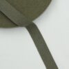 Armygrøn, bomuld - Gjordbånd 30 mm