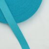 Turkis, bomuld - Gjordbånd 30 mm