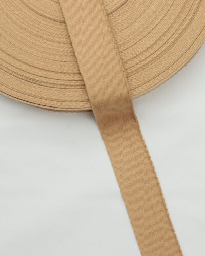 Beige, polyester - Gjordbånd 40 mm