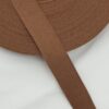 Lys brun, bomuld/polyester - Gjordbånd 40 mm
