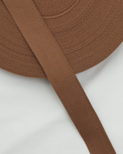 Lys brun, polyester - Gjordbånd 40 mm