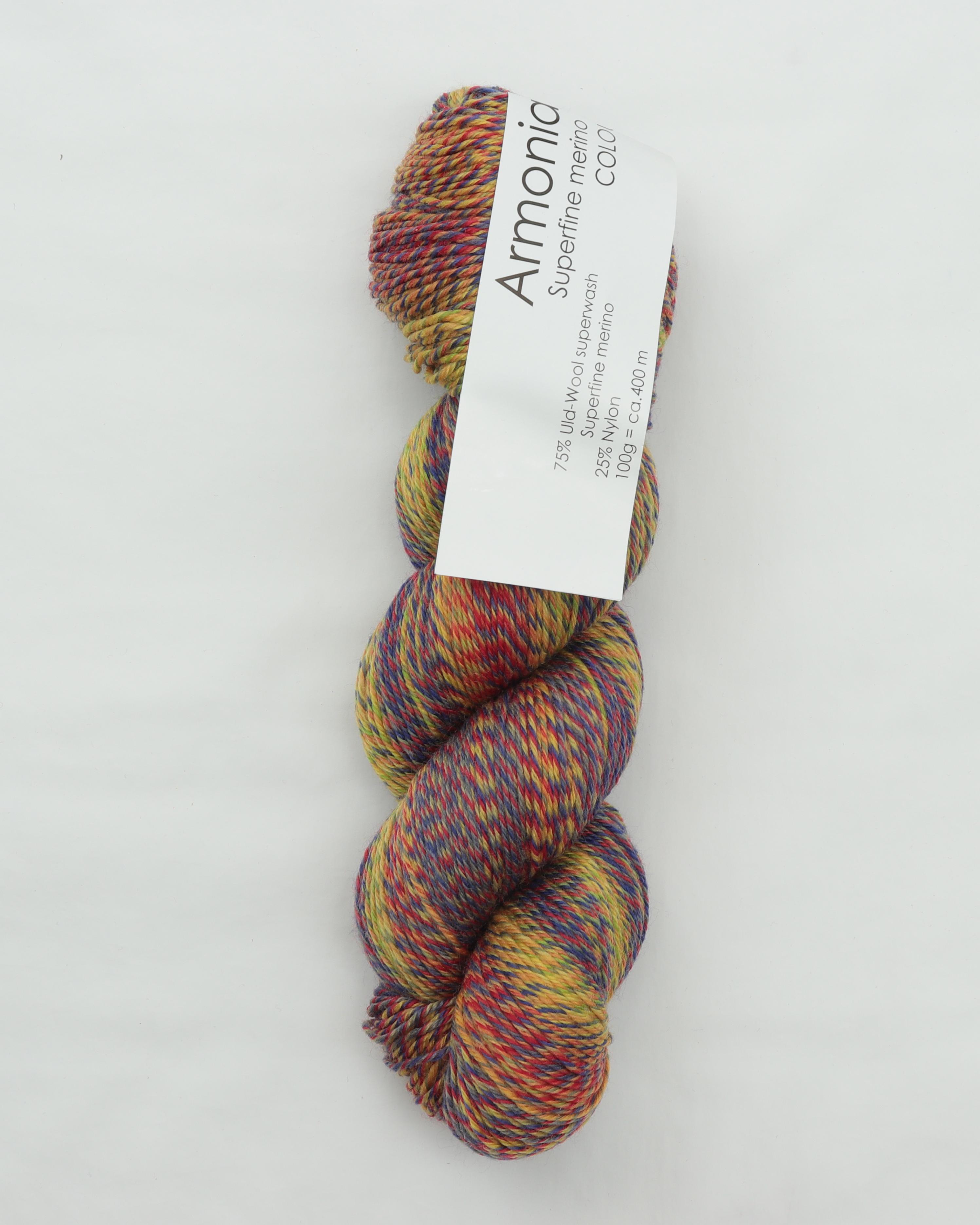 Armonia Colour fra Hjertegarn i mange farver - 2205 - 25% Nylon, 75% Uld, superwash, superfine merino