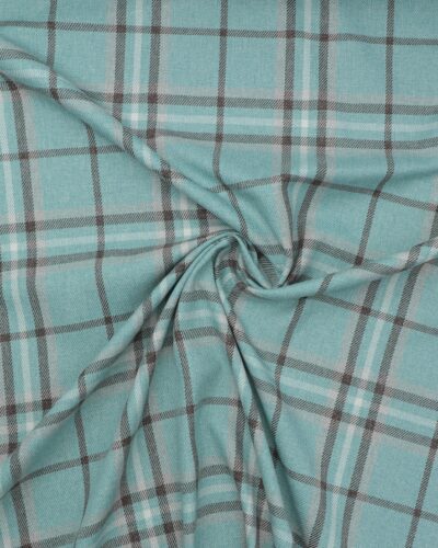 Tern med turkis - Møbel/gardinstof