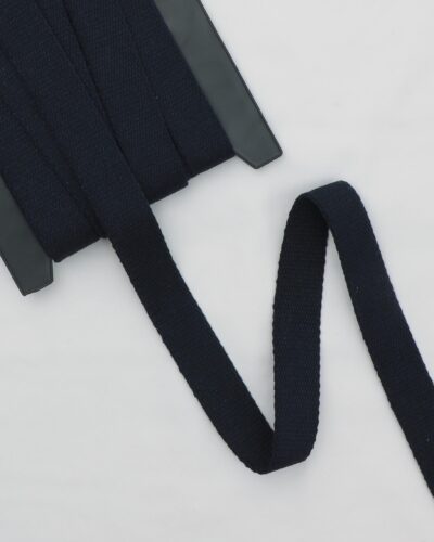 Mørkeblå, bomuld - Gjordbånd 30 mm