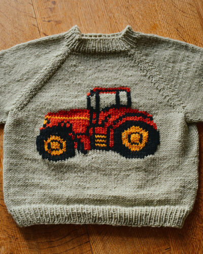 Traktor Sweater, model 2720 - Str. 2-12 år