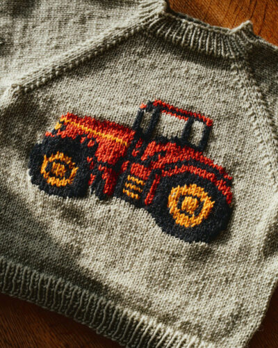 Alternative view of Traktor Sweater, model 2720 - Str. 2-12 år