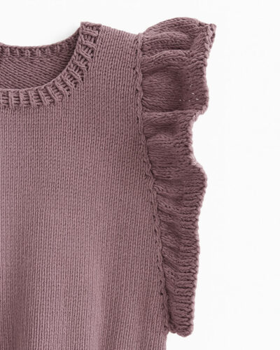 Hald Børne Top/Kjole, model 2773 - Str. 2-12 år