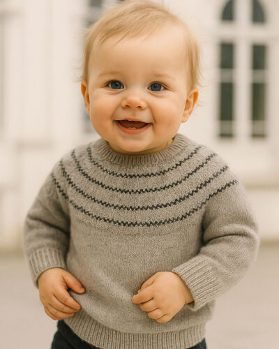 Tvis Baby Sweater, model 2775 - Str. 0-24mdr.