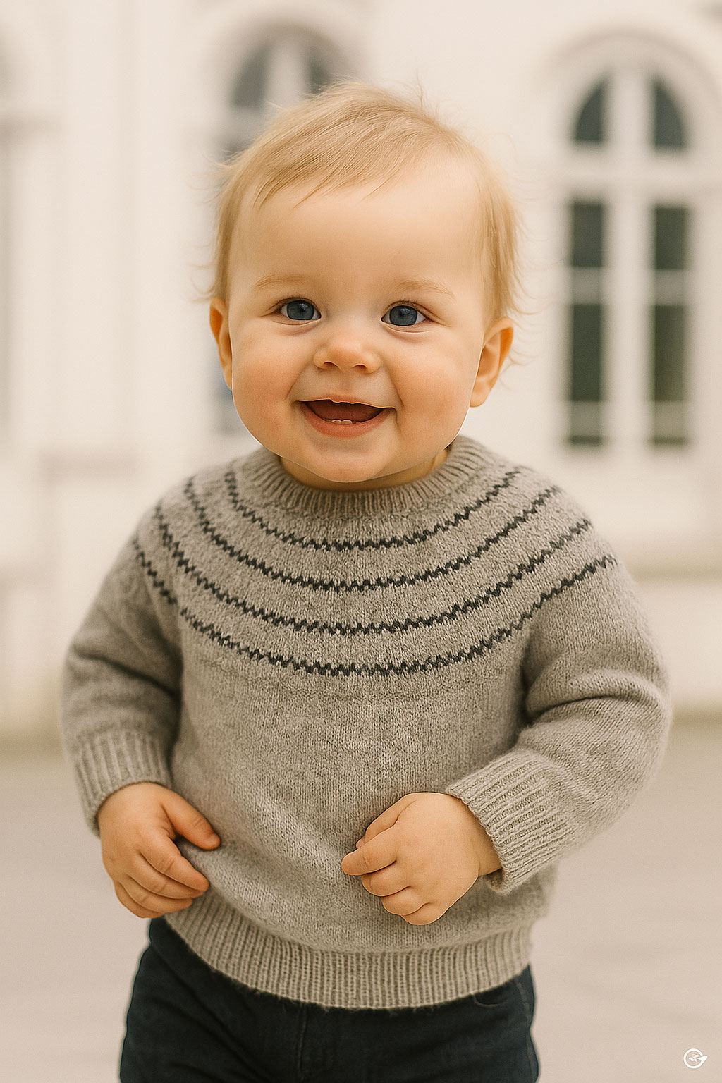 Tvis Baby Sweater, model 2775 - Str. 0-24mdr.