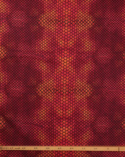 Skælmønster i røde og orangerøde nuancer - Patchwork 5 Skælmønster i røde og orangerøde nuancer - Patchwork