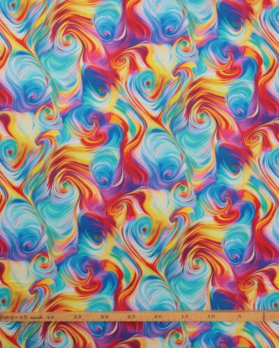 Alternative view of Multifarvet organisk mønster - Patchwork