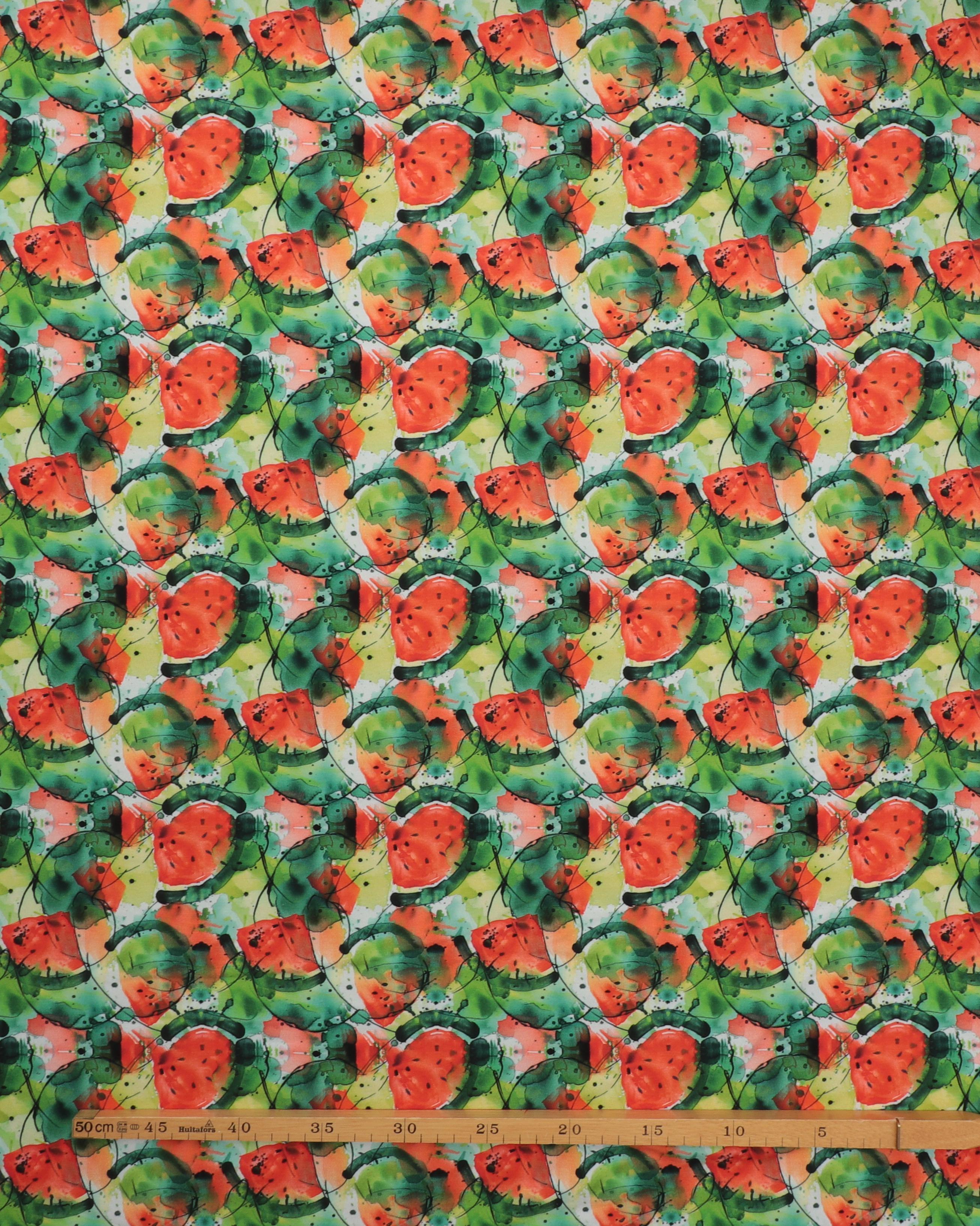 "Akvarel" vandmeloner - Jersey 4 "Akvarel" vandmeloner - Jersey - Billede 2