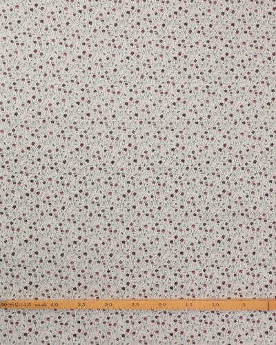 Alternative view of Offwhite m. små blomster og bier - Patchwork