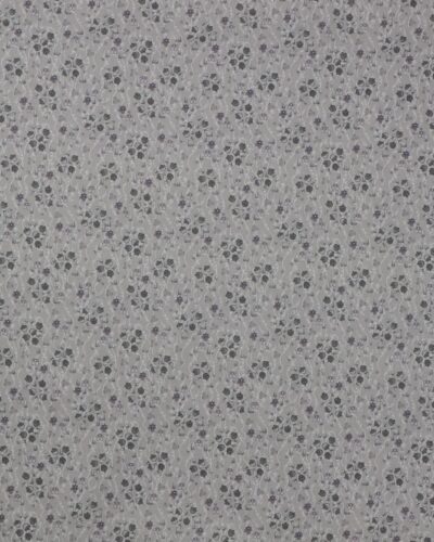 Grå m. små blomster og agern - Patchwork