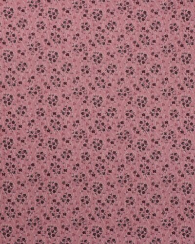 Gammelrosa m. små blomster og agern - Patchwork