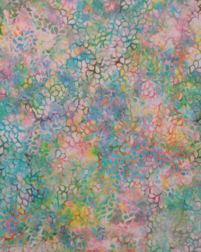 Bladmønster på multifarvet bund - Bali