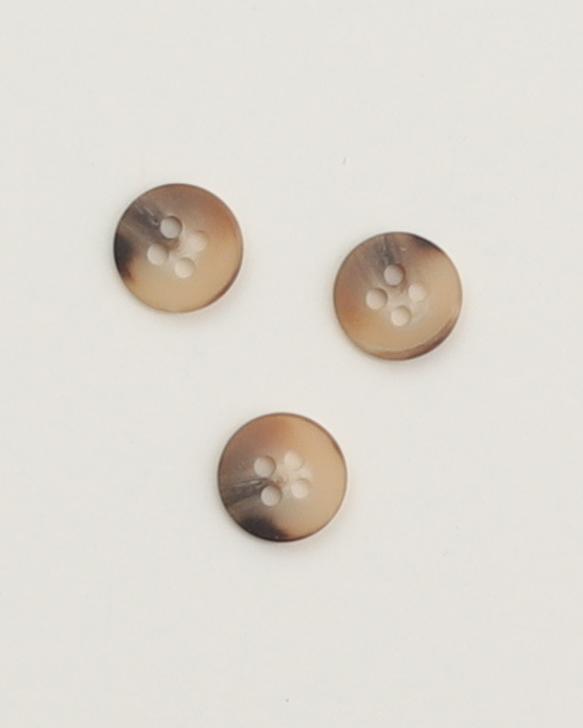 4-huls, brune nuancer - ca. 13 mm