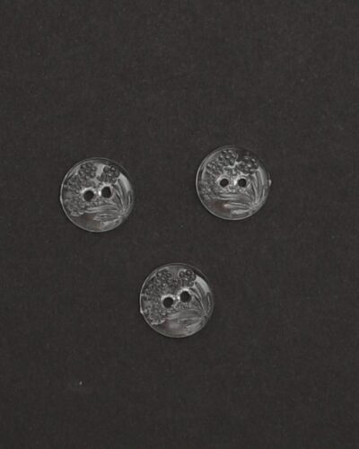 2-huls, transparent blomsterbuket - ca. 15 mm