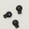 Flad sort, 8 mm - snorestopper, enkelt