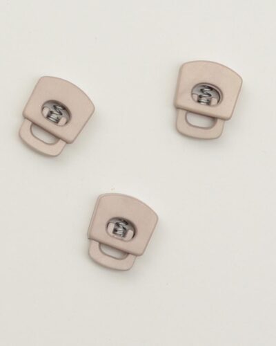 Flad beige, 6x10 mm - snorestopper, enkelt