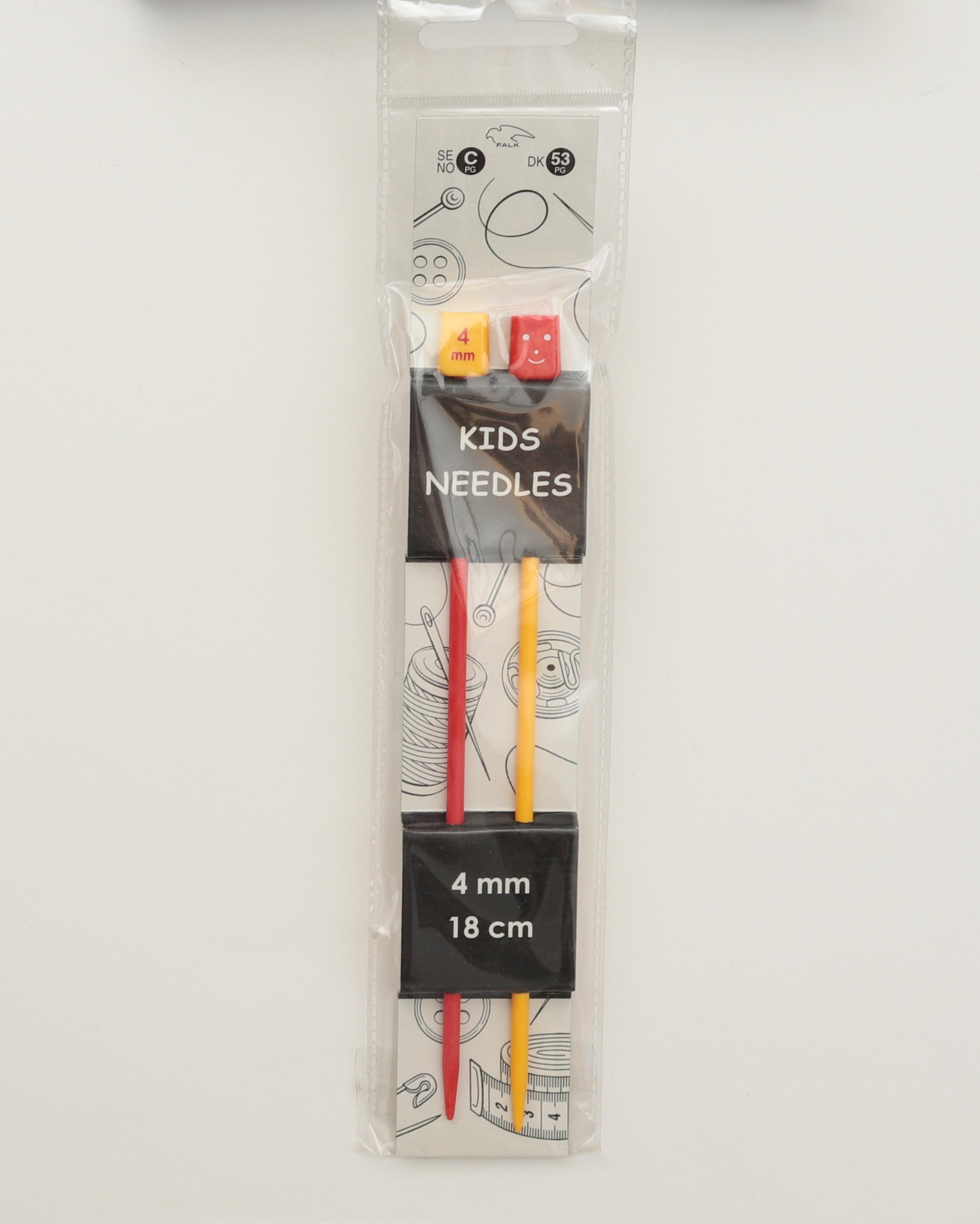 Kids Needles 18 cm - 4 mm