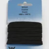 6 mm sort elastik 10 meter