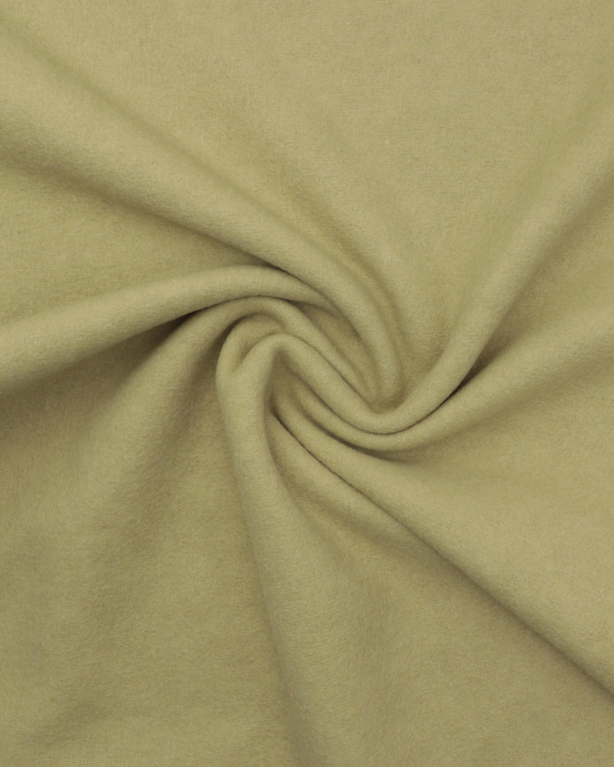 Støvet lysegrøn - Kogt uld - 20% Polyester, 80% Uld