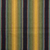 Striber i mosgrønne farver, sennep, aubergine - Patchwork
