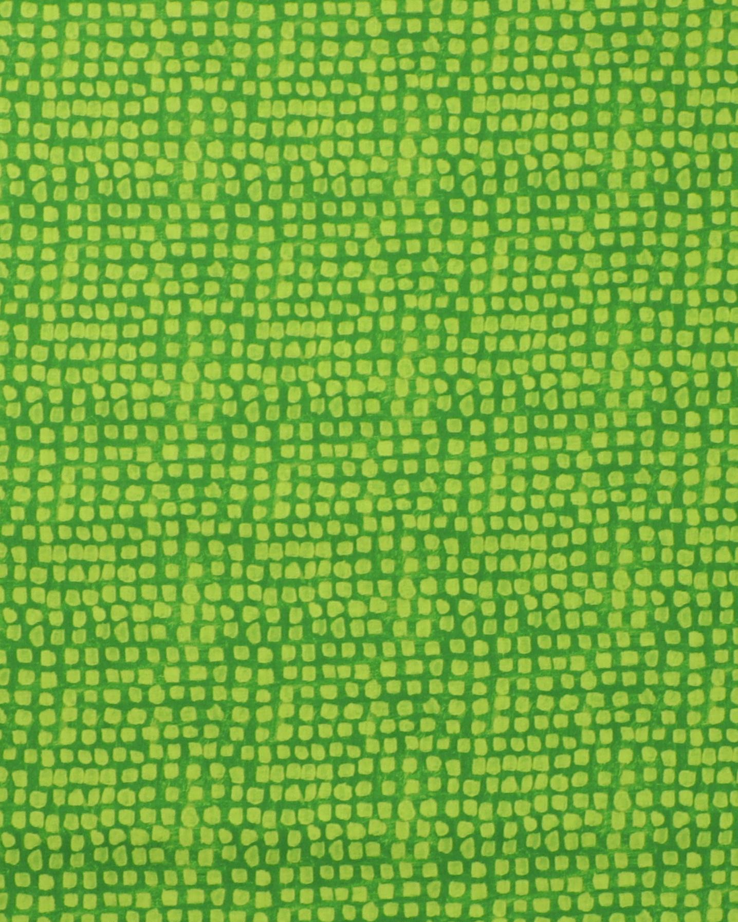 Grøn med limegrøn - Patchwork - 100% Bomuld