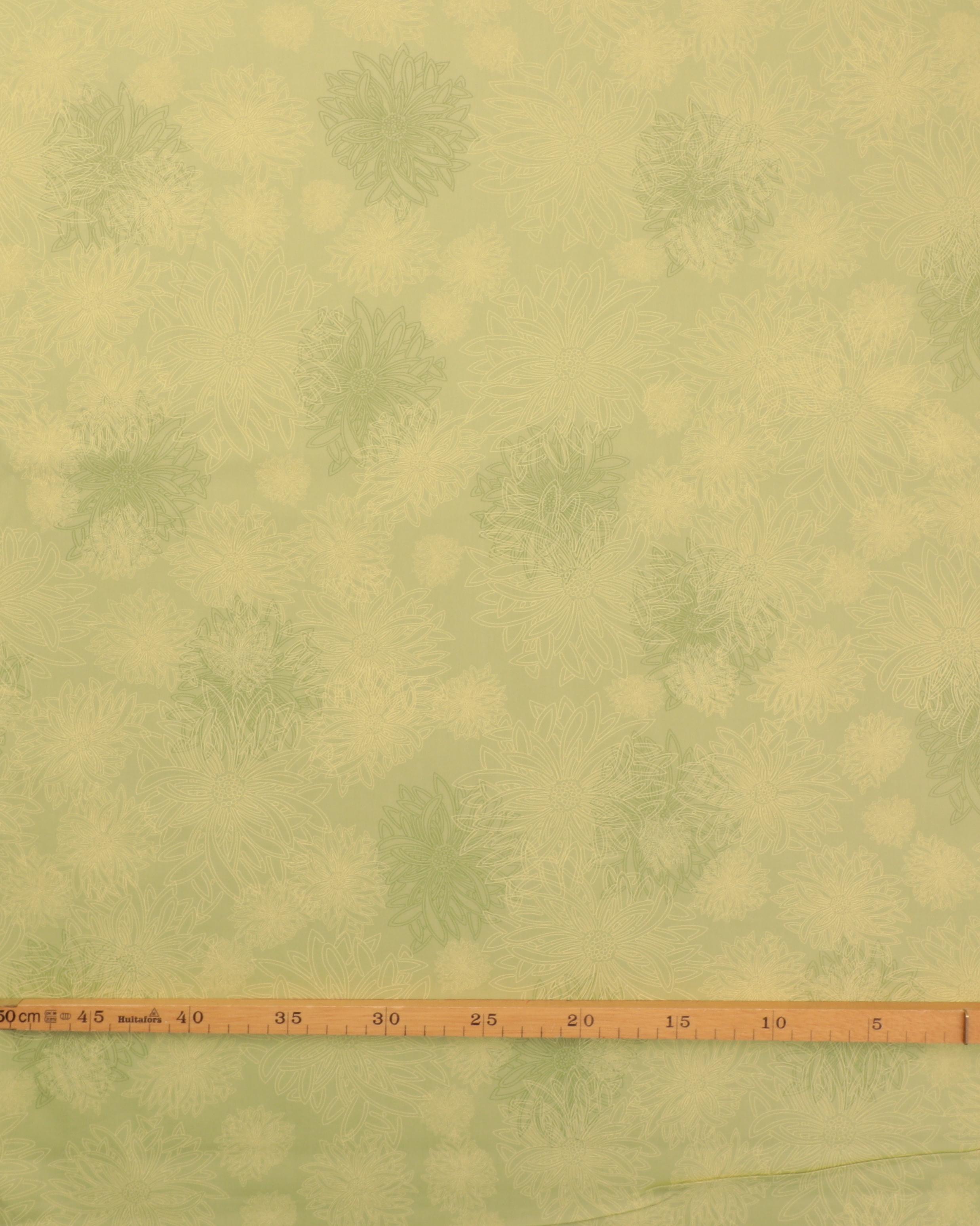 Lyse grønne farver med lyse blomster - Patchwork 4 Lyse grønne farver med lyse blomster - Patchwork - Billede 2