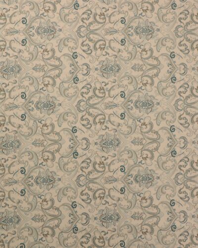 Beige med ornamentmønster - Patchwork