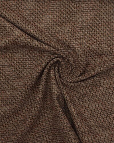 Brune farver, sort og guld - Bomuld/polyester/lurex