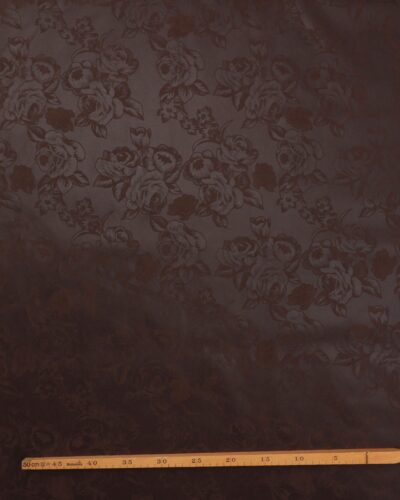 Alternative view of Brun med blomster - Polyester