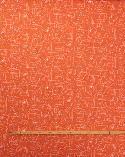 Orange med krussedulle-ansigt - Jersey