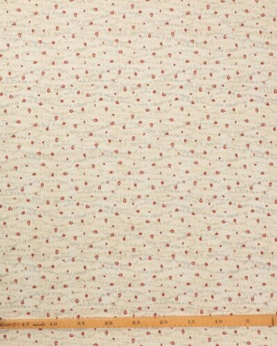 Alternative view of Offwhite med tekst og mariehøns - Patchwork