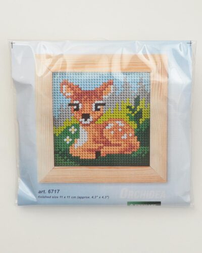 Rålam 13x13 cm, incl. ramme