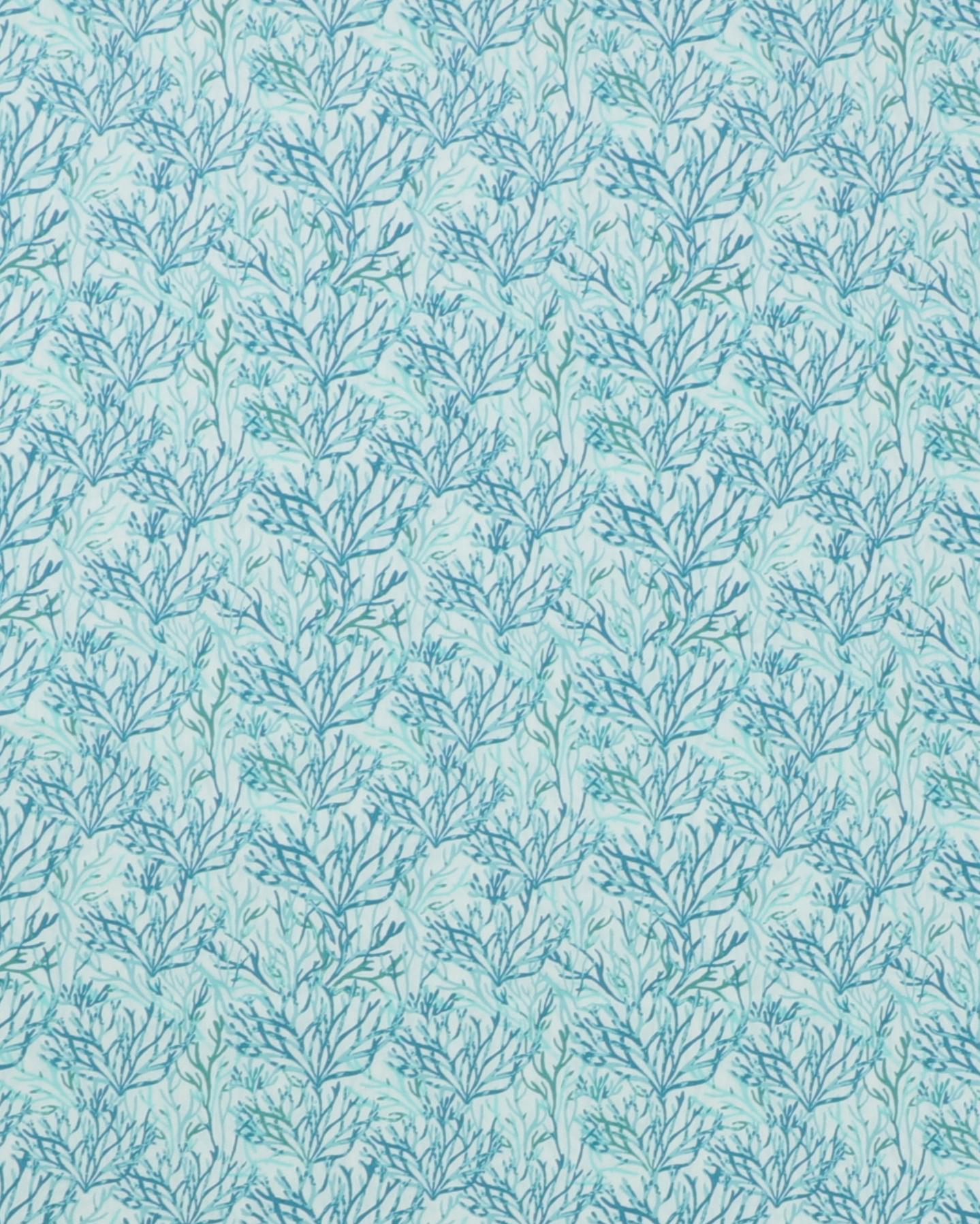 Gulf breeze, koraller i blå og mint - Patchwork - 100% Bomuld