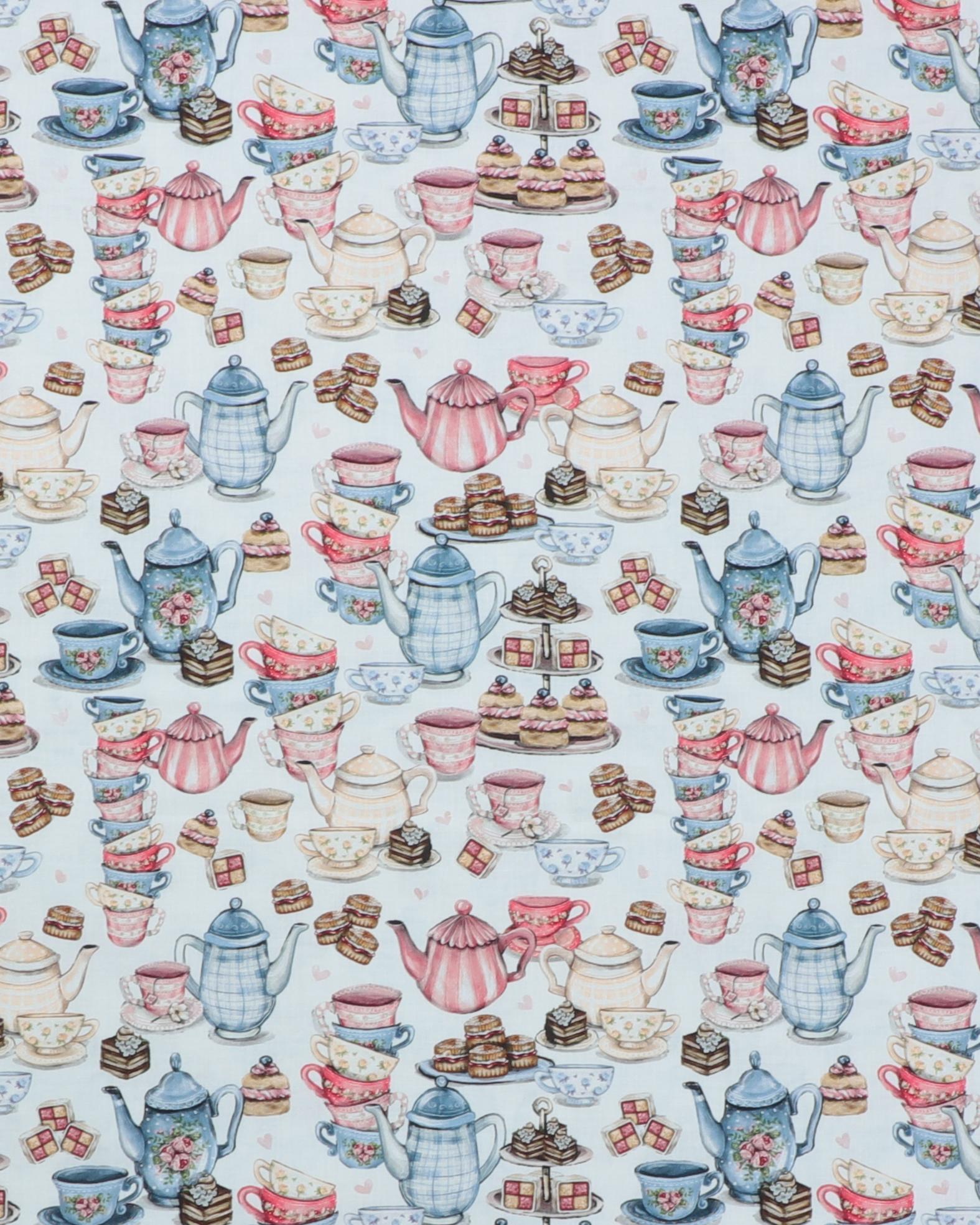 Eftermiddagste - Patchwork - 100% Bomuld