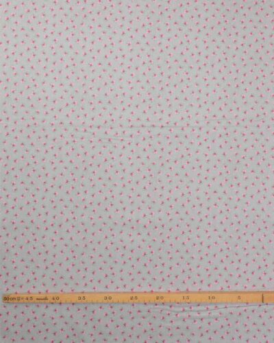Alternative view of Varm beige med blomster i røde nuancer - Patchwork