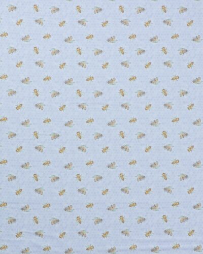 Lyselilla med bier - Patchwork