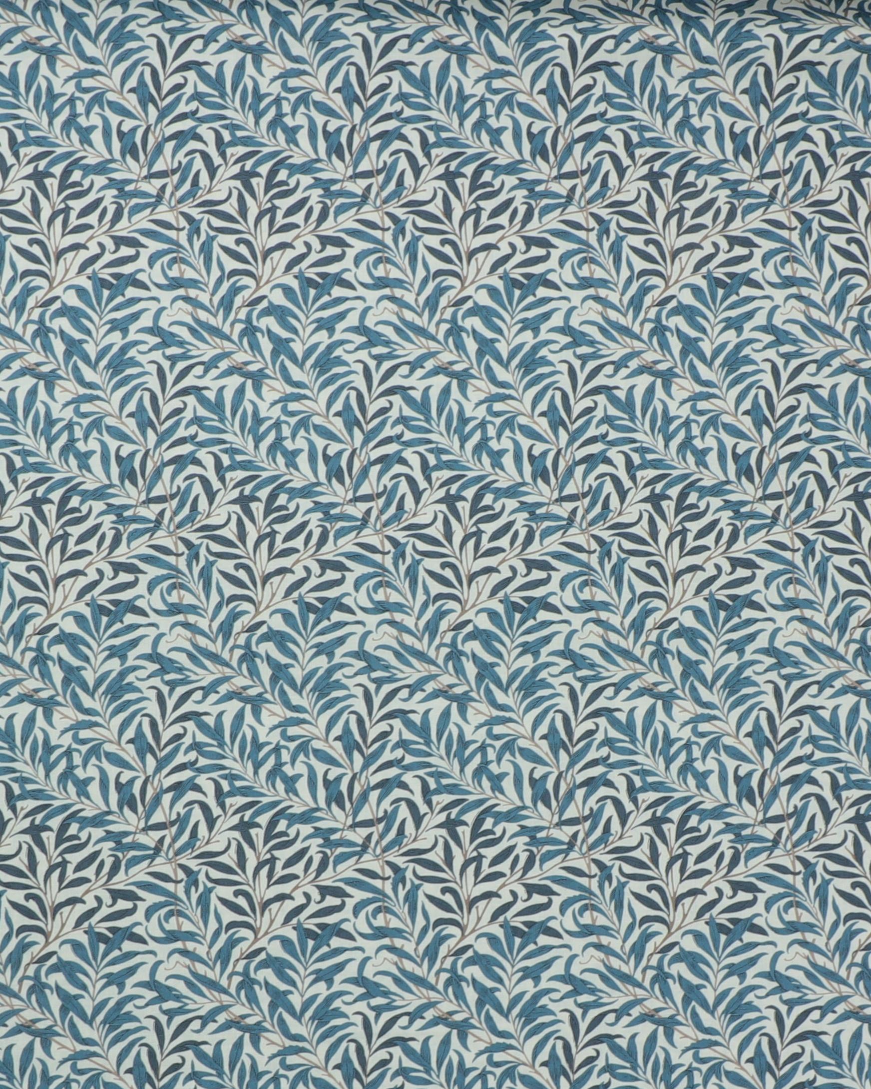 Willow Boughs, blå - William Morris - 100% Bomuld