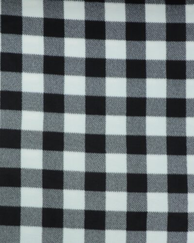 Sort/hvid tern - Fleece