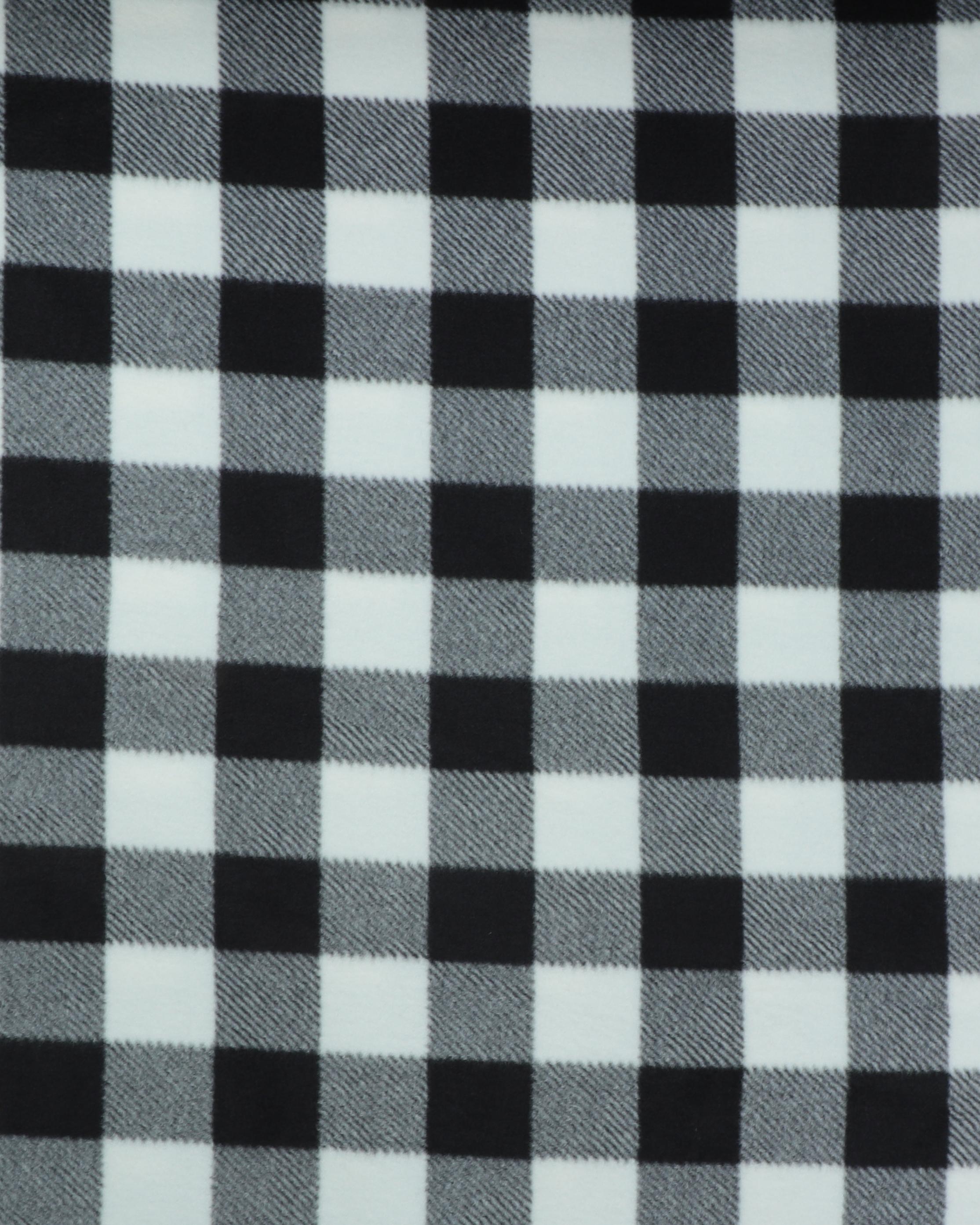 Sort/hvid tern - Fleece - 100% Polyester